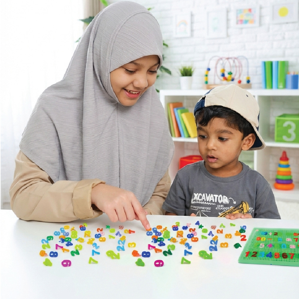ABC Smart Peg Board Learning Blocks (182 Pcs) thumbnail 5